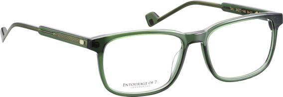 Entourage of 7 Tony glasses in Green/Green