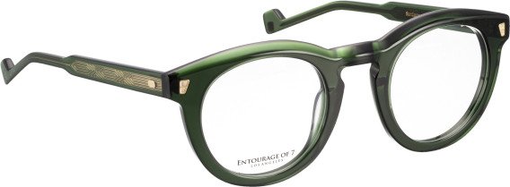 Entourage of 7 Santiago glasses in Green/Green