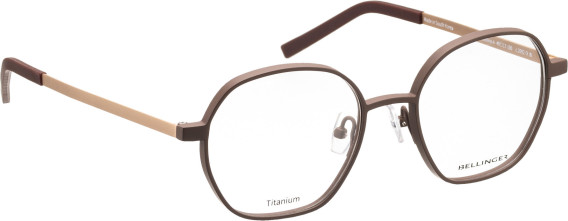 Bellinger Boldline-4 glasses in Brown/Rose Gold