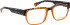 Bellinger Gloster glasses in Orange/Black