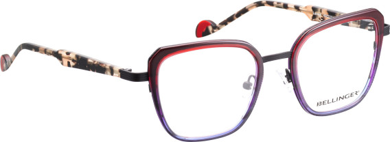 Bellinger Lanes glasses in Black/Red