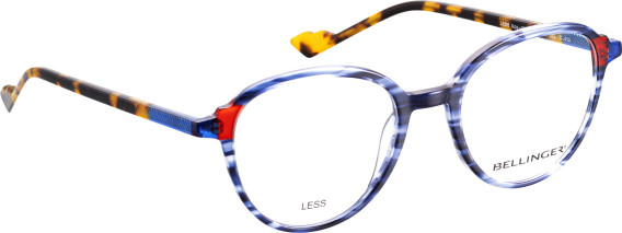 Bellinger Less-Ace-2387 glasses in Blue/Red