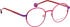Bellinger Links glasses in Pink/Purple