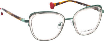 Bellinger Love-Peace glasses in Pink/Green