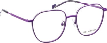 Bellinger Outline-6 glasses in Purple/White