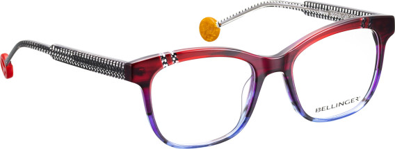 Bellinger Peace glasses in Red/Blue