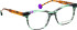 Bellinger Peace glasses in Green/Green
