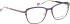 Bellinger Pinlines glasses in Purple/Rose Gold