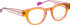 Bellinger Surround glasses in Orange/Pink