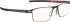 Blac Chook glasses in Dark Grey/Red