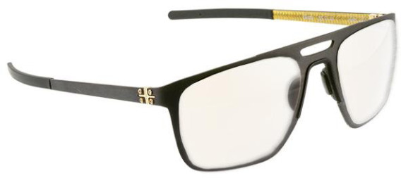 Blac Gizzy-Optical glasses in Black/Gold