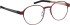 Blac Henrik glasses in Red/Red