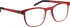 Blac Tuttle glasses in Red/Red