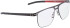 Blac Voodoo glasses in Dark Grey/Red