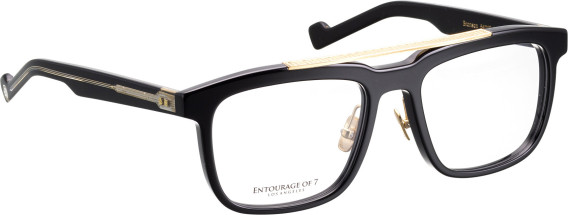 Entourage of 7 Bronson glasses in Black/Black