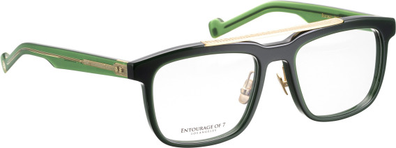 Entourage of 7 Bronson glasses in Green/Green
