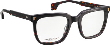 Entourage of 7 Harrison glasses in Black/Black