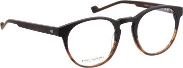 Entourage of 7 Keegan glasses in Black/Brown