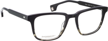 Entourage of 7 Kiefer glasses in Black/Grey