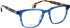 Entourage of 7 Kiefer glasses in Blue/Brown