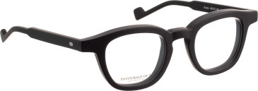 Entourage of 7 Kyros glasses in Black/Black