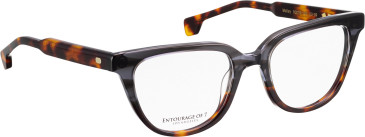 Entourage of 7 Molly glasses in Grey/Brown