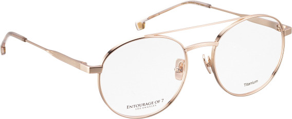 Entourage of 7 Paco glasses in Rose Gold/Pink
