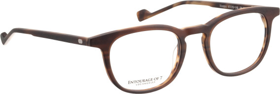Entourage of 7 Weston glasses in Brown/Brown