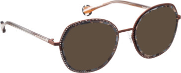 Bellinger Queen-3 sunglasses in Orange/Brown