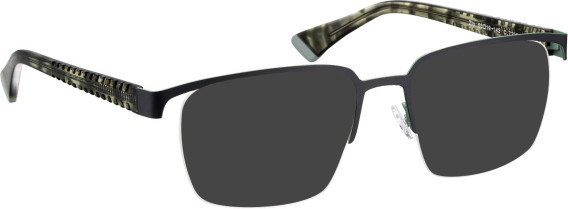 Bellinger Zip sunglasses in Grey/Green