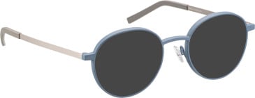 Bellinger Boldline-1 sunglasses in Blue/Silver