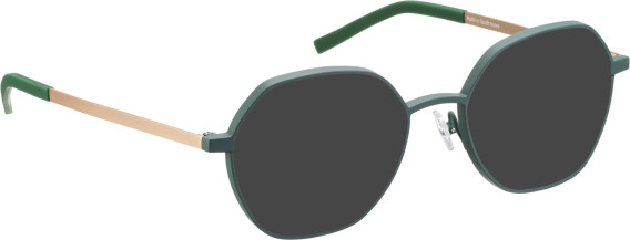 Bellinger Boldline-2 sunglasses in Green/Rose Gold