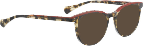 Bellinger Brows-3 sunglasses in Brown/Red