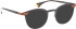 Bellinger Corner sunglasses in Black/Orange