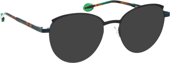 Bellinger Divine sunglasses in Black/Green