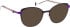 Bellinger Flecks sunglasses in Brown/Purple