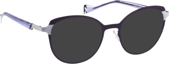 Bellinger Flecks sunglasses in Purple/White