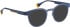 Bellinger Heat-2 sunglasses in Blue/Blue