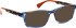 Bellinger Just-332 sunglasses in Blue/Red