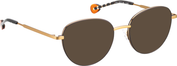 Bellinger Kara sunglasses in Black/Copper