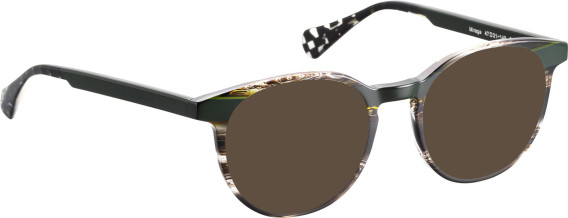 Bellinger Mirage sunglasses in Grey/Green