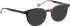 Bellinger Mirage sunglasses in Black/Crystal