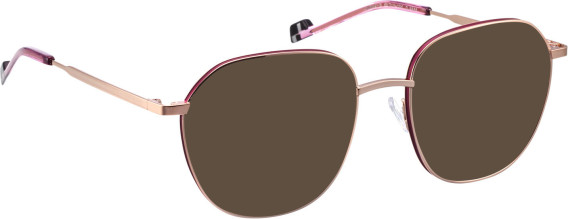 Bellinger Outline-6 sunglasses in Rose Gold/Purple