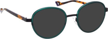 Bellinger Queen-5 sunglasses in Green/Black