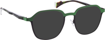 Bellinger Race sunglasses in Green/Black