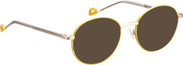 Bellinger Sparkle-2 sunglasses in Yellow/Rose Gold