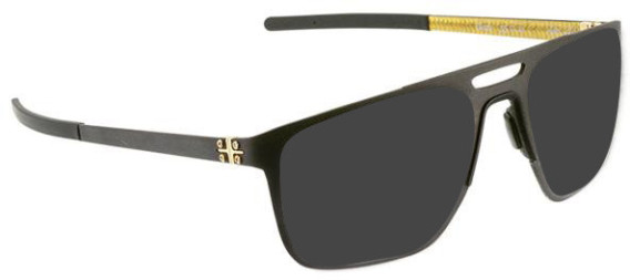 Blac Gizzy-Optical sunglasses in Black/Gold
