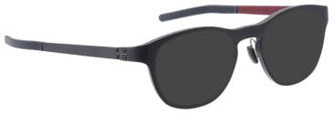 Blac Plus100 sunglasses in Black/Black