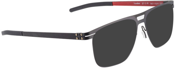 Blac Voodoo sunglasses in Dark Grey/Red