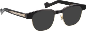 Entourage of 7 Colton sunglasses in Black/Gold